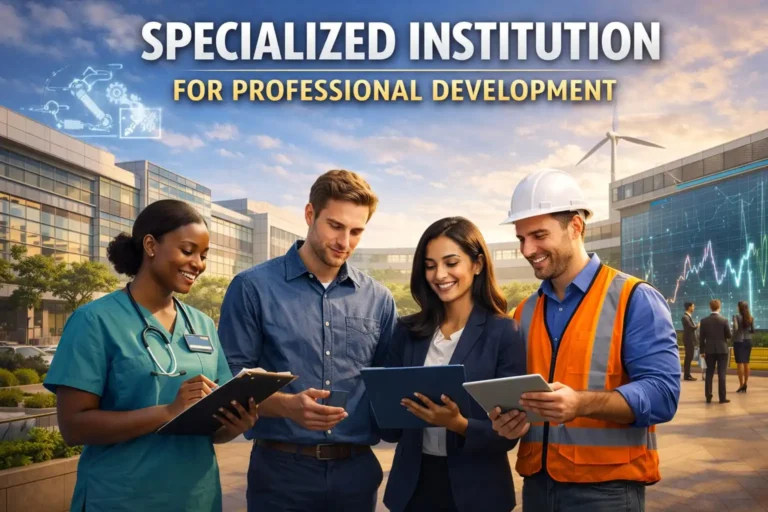 Specialized Institutions for Professional Development
