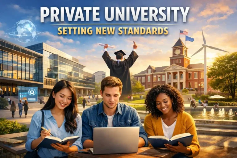 Private Universities Setting New Standards